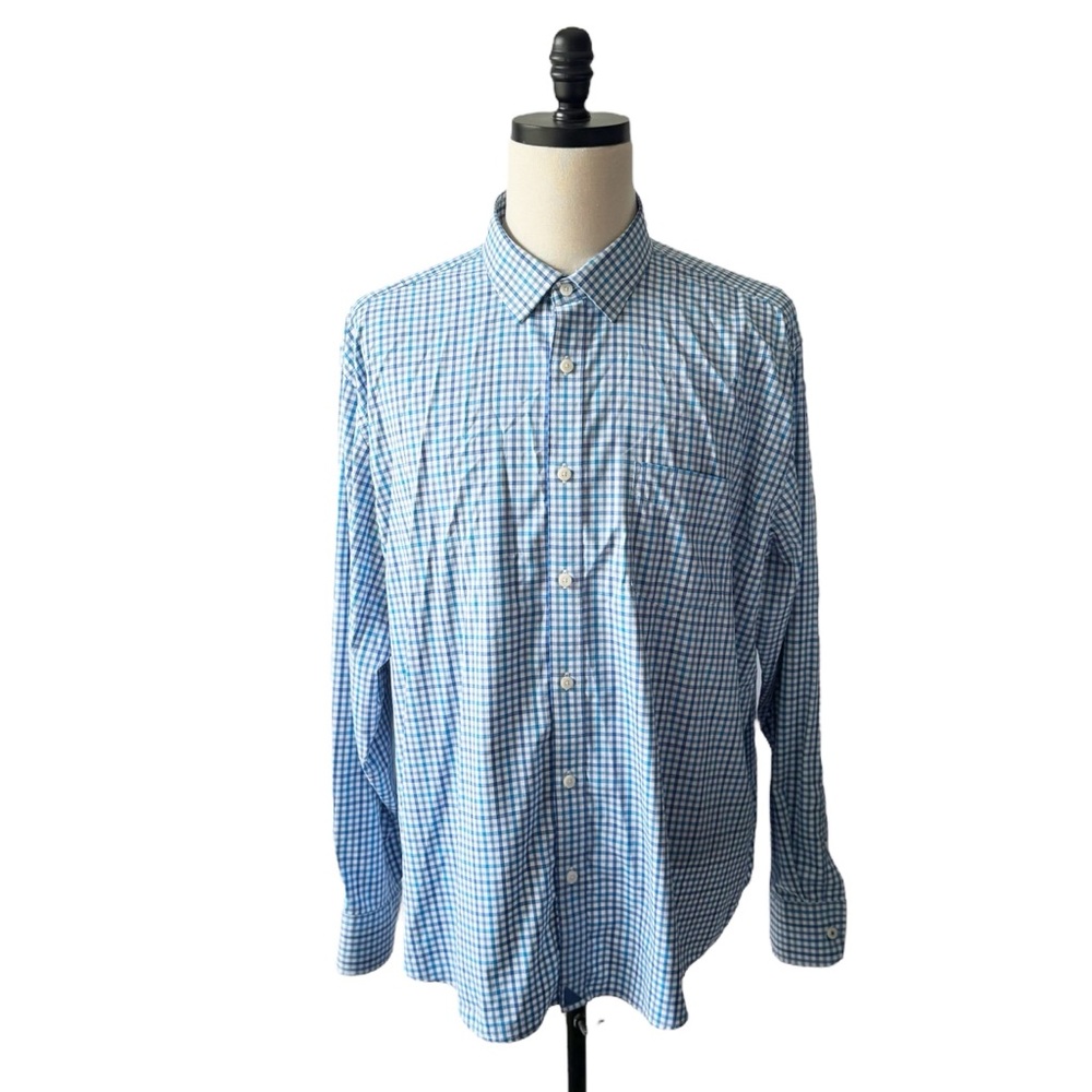 Untuckit Lehman Performance Button Up Shirt | Xxxl - image 3